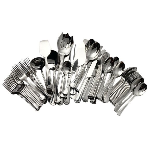 Reed & Barton Other - Reed & Barton “Arlington Newton” 68-Piece 18/10 Stainless Flatware & Serving Set